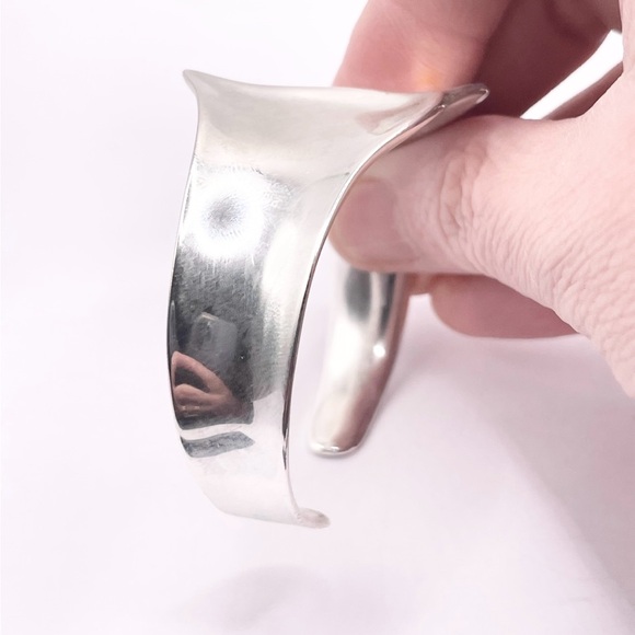 FORGIVE RL Studio 925 Sterling Silver Sculptural Cuff Bracelet - Picture 4 of 10